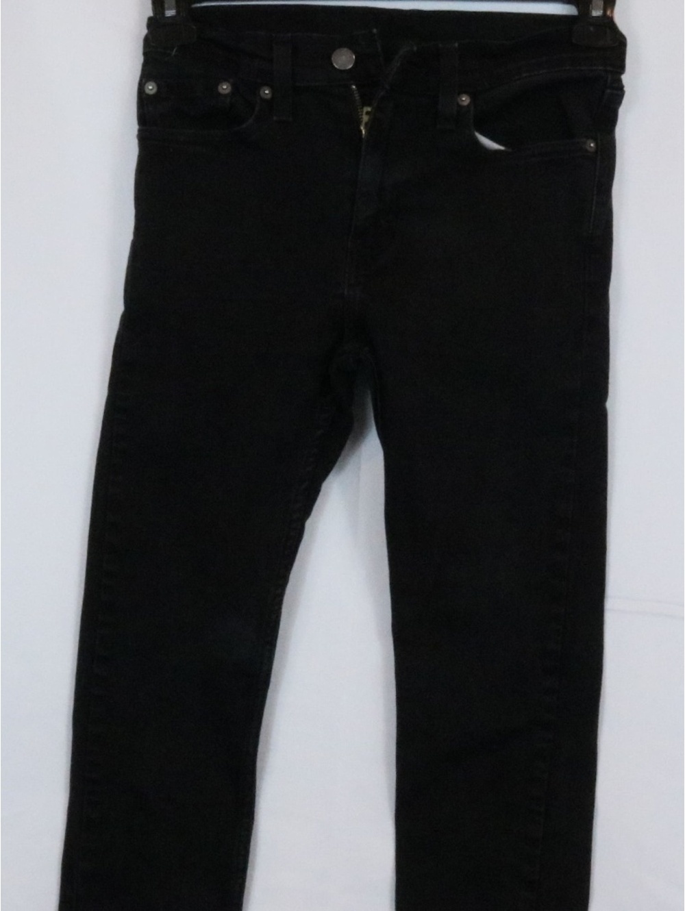 Levi's 510 Men's W28 x L30 Classic Black Denim Zipper Fly 5 Pocket Skinny Jeans